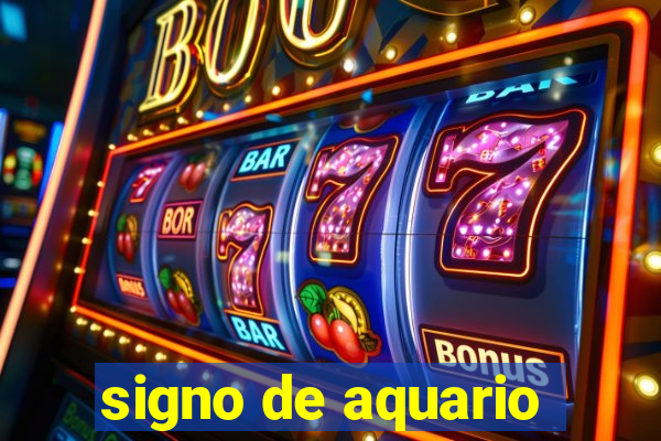 signo de aquario